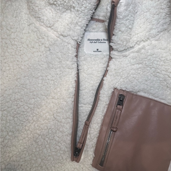 Abercrombie & Fitch softAF Sherpa half-zip - Picture 3 of 4